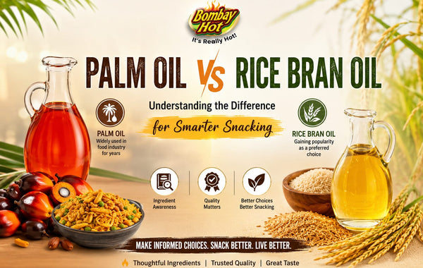 Palm Oil vs Rice Bran Oil: Understanding the Difference for Smarter Snacking