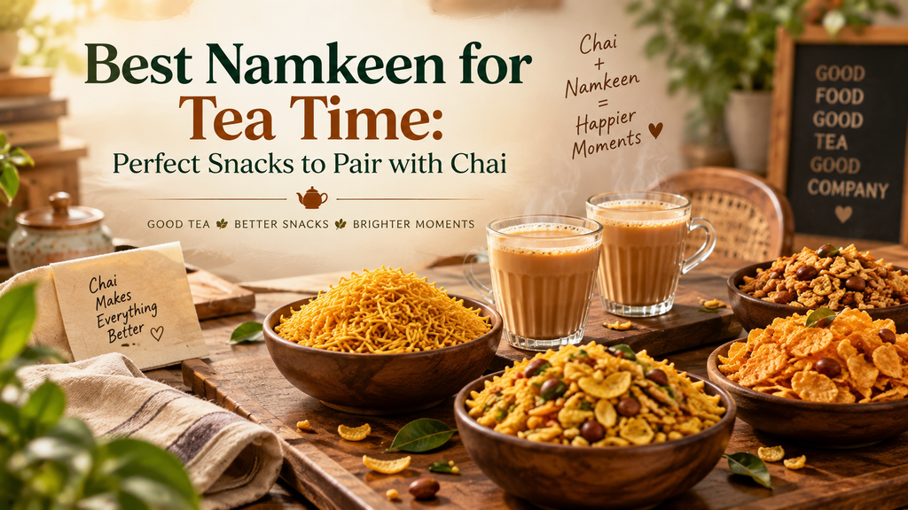 Best Namkeen for Tea Time: Perfect Snacks to Pair with Chai