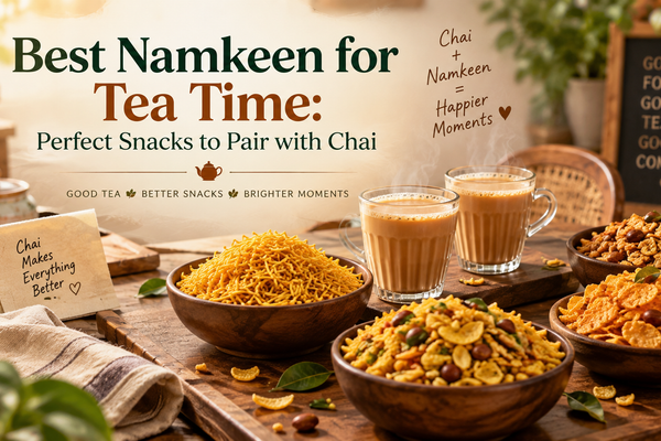 Best Namkeen for Tea Time: Perfect Snacks to Pair with Chai