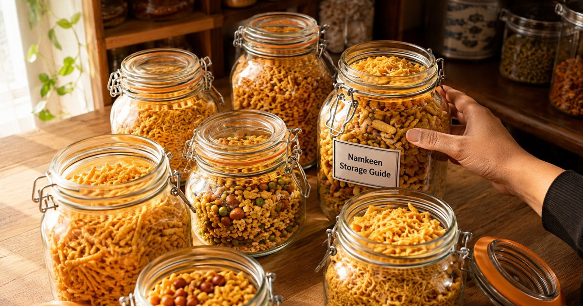 STORE NAMKEEN FOR MAXIMUM FRESHNESS A Complete Guide to Keeping Your Snacks Crispy