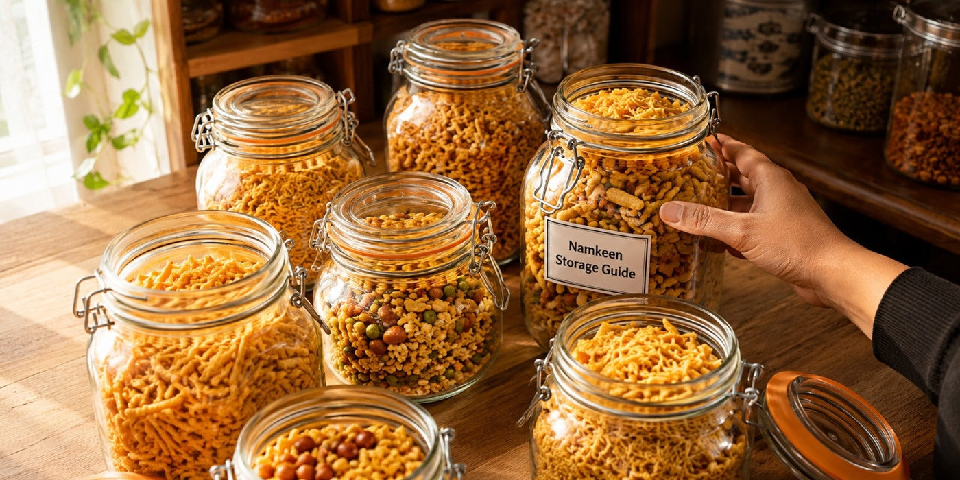 STORE NAMKEEN FOR MAXIMUM FRESHNESS A Complete Guide to Keeping Your Snacks Crispy