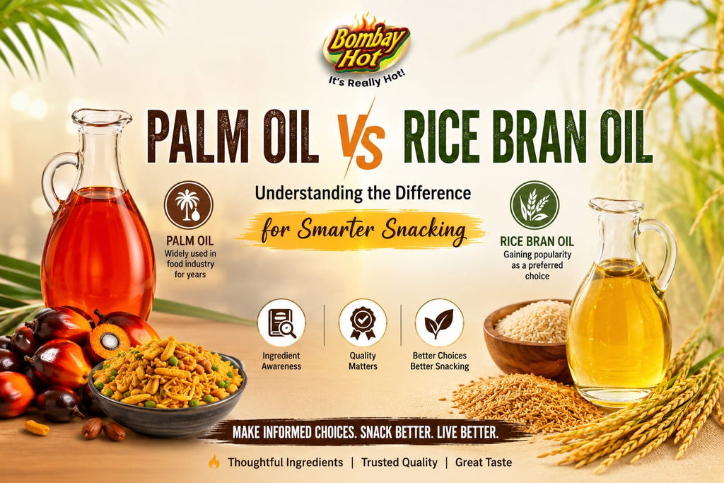 Palm Oil vs Rice Bran Oil: Understanding the Difference for Smarter Snacking