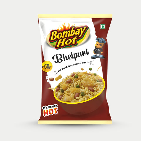 Bombay Hot Bhel puri snack packet 