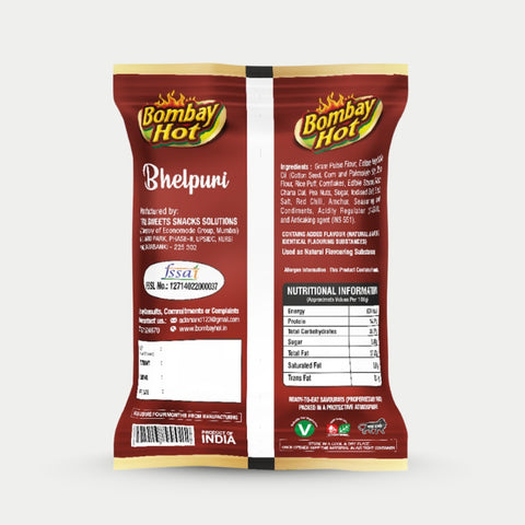 Bombay Hot Bhel puri snack packet 