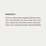 List of ingredients Hing Papdi