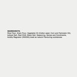 List of ingredients 