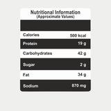 Nutritional information Hing Papdi